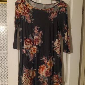 Piphany knit floral dress